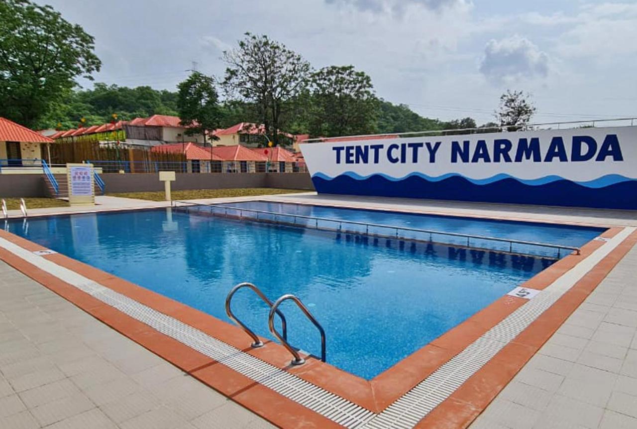 Praveg Tent City Narmada, Statue Of Unity Kevadia 外观 照片